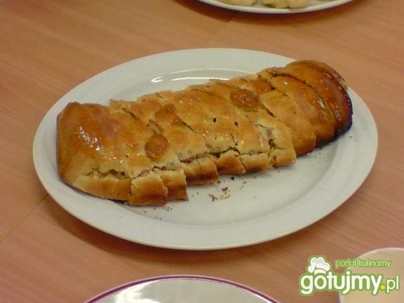 Kulebiak z kapustą i grzybami