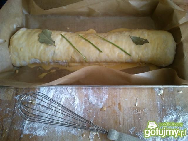 Kulebiak z żurawiną