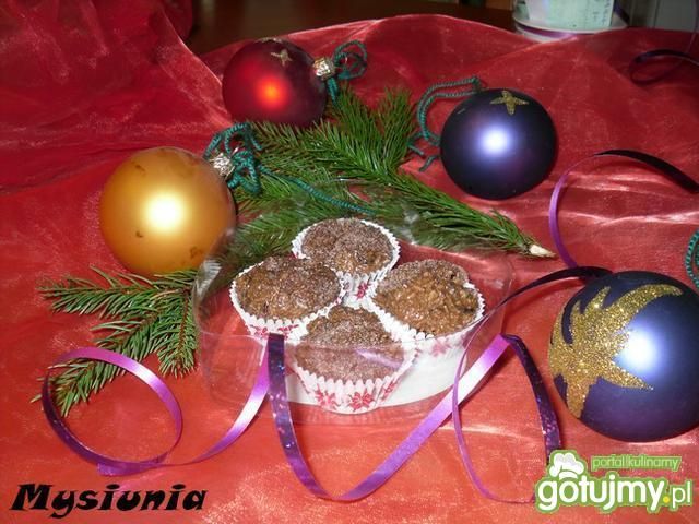 Kuleczki cynamonowo - czekoladowe Kuleczki cynamonowo - czekoladowe