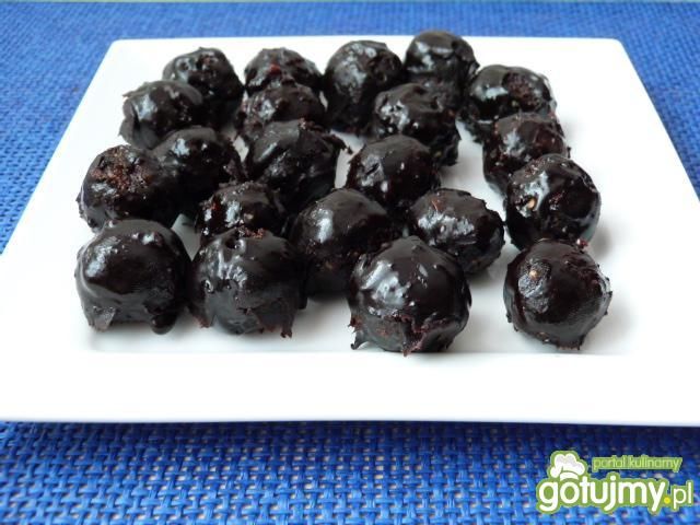 Kuleczki orzechowe w czekoladzie Kuleczki orzechowe w czekoladzie