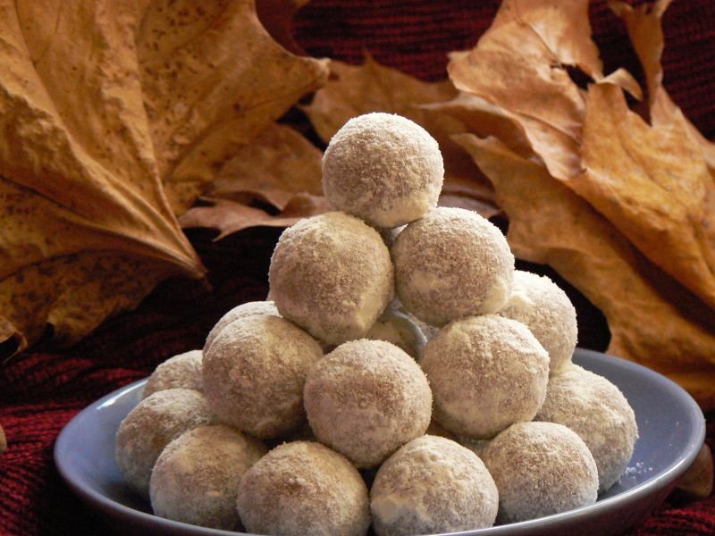 Kuleczki orzechowe z mlekiem w proszku