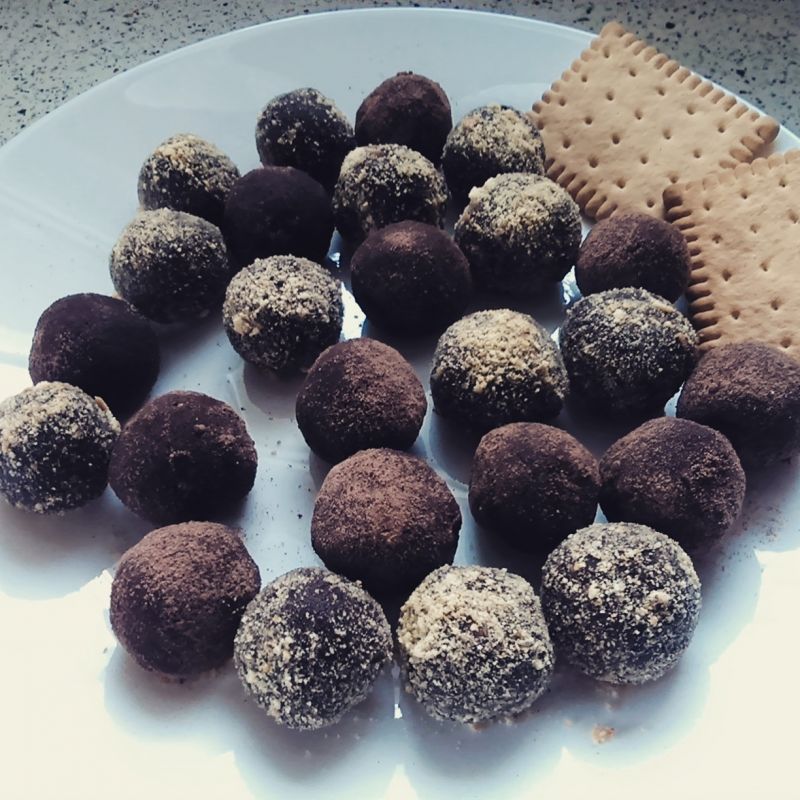 Kulki o smaku amaretto