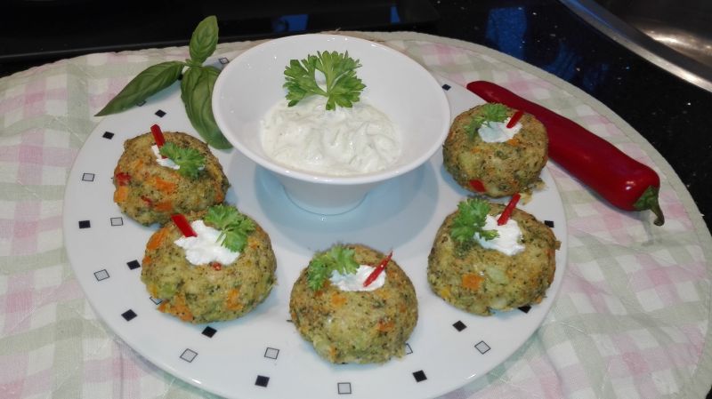 Kulki warzywno-serowe