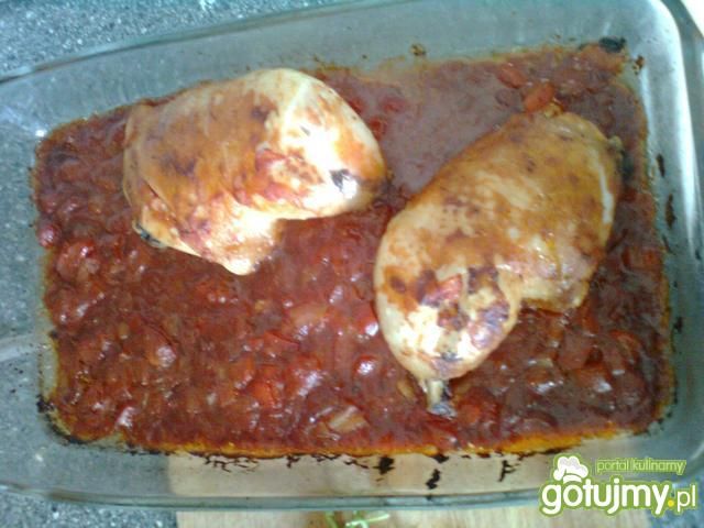 Kurak w sosie warzywnym