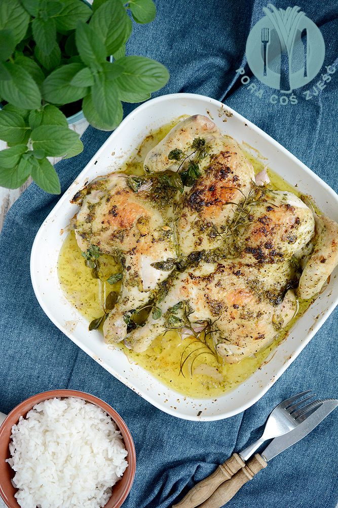 KURCZAK BUTTERFLY Z ZIOŁAMI