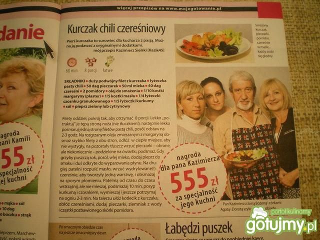 Kurczak chili czereśniowy