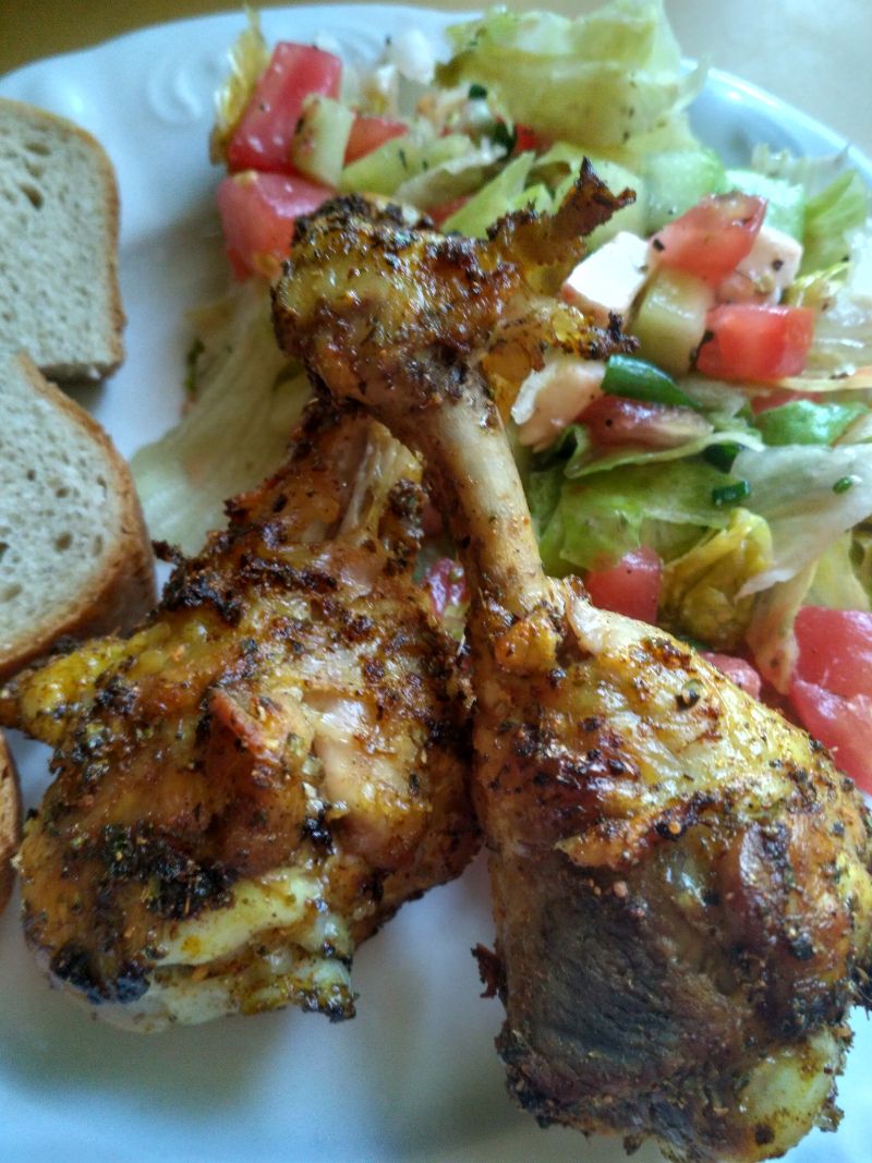 Kurczak curry z grilla