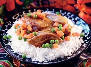 Kurczak curry z ryżem Kurczak curry z ryżem