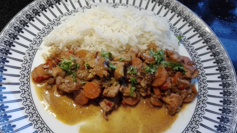Kurczak curry z trawą cytrynową Kurczak curry z trawą cytrynową