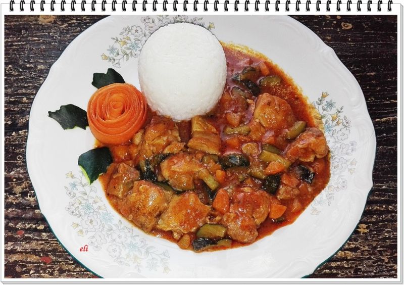 Kurczak Eli z warzywami Kurczak Eli z warzywami