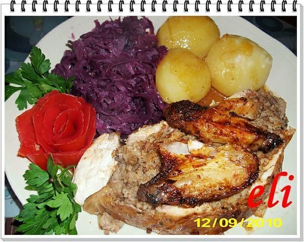 Kurczak faszerowany Eli