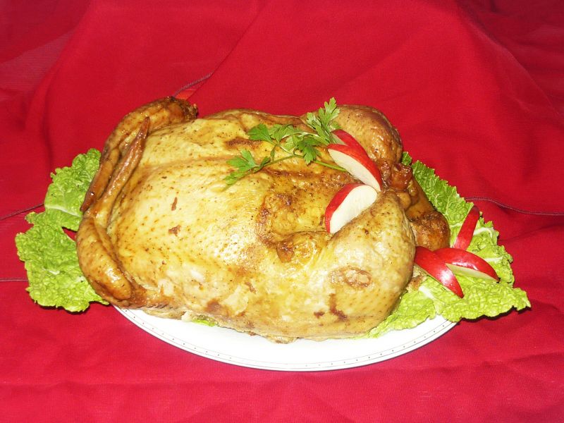 Kurczak faszerowany mięsem mielonym