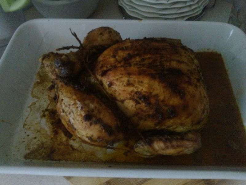 Kurczak faszerowany pęczakiem