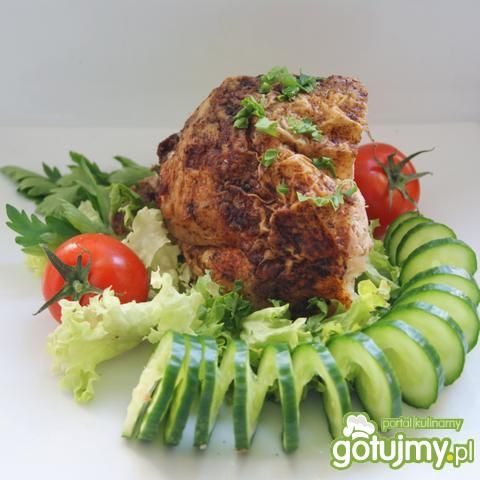 Kurczak faszerowany w majeranku  Kurczak faszerowany w majeranku