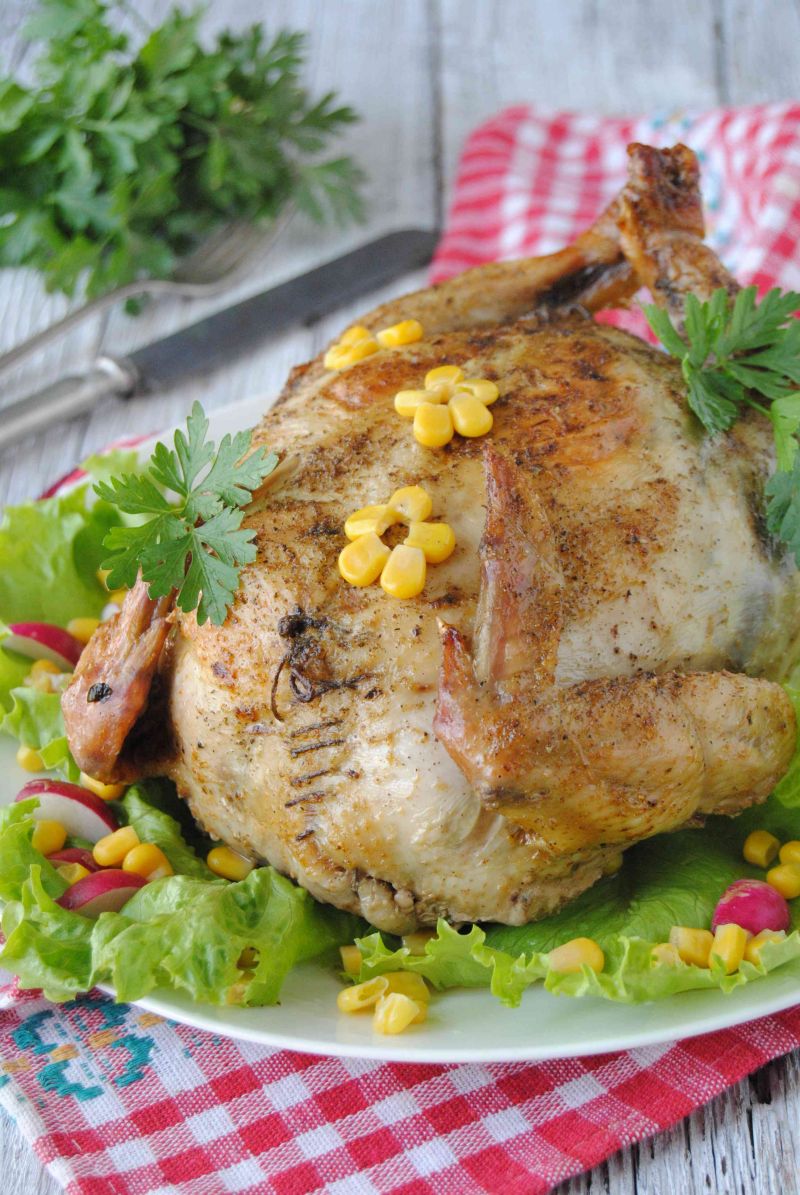 Kurczak faszerowany wołowiną