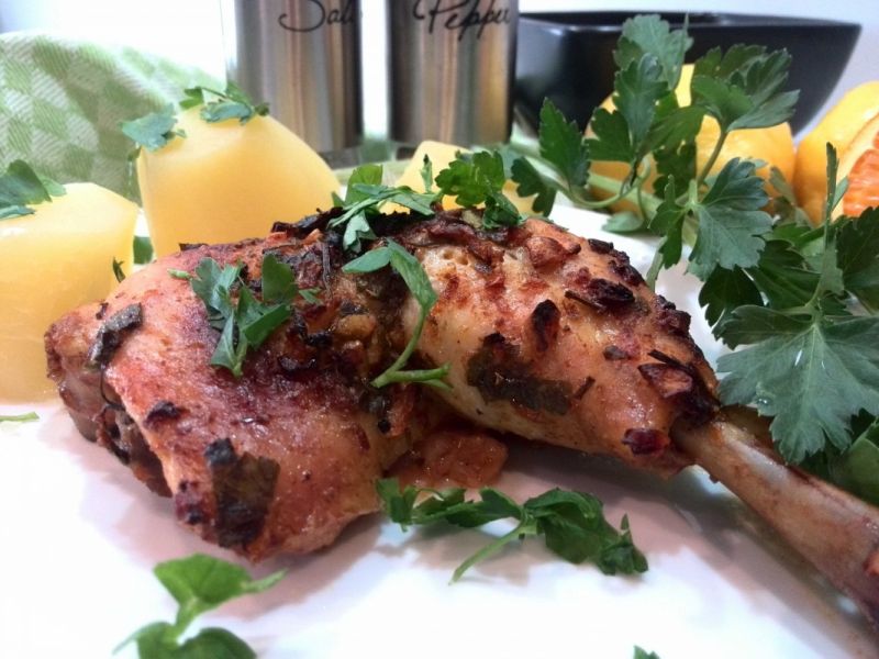 Kurczak marynowany w cytrusach