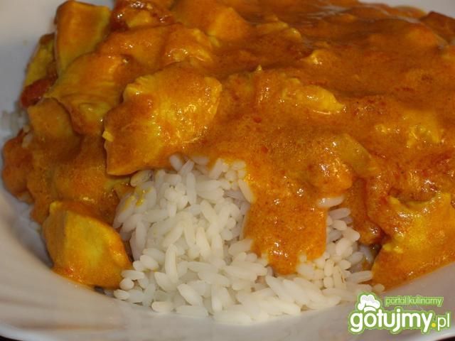 Kurczak murgh makhani czyli butter chick Kurczak murgh makhani czyli butter chick