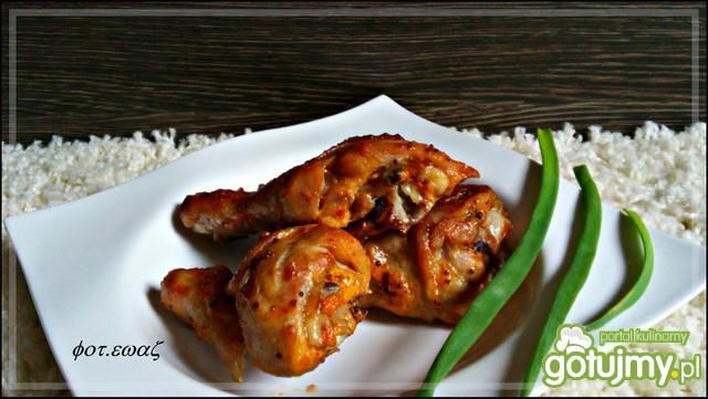 Kurczak na dwa sosy Kurczak na dwa sosy