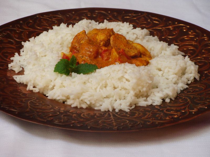 Kurczak na indyjską nutę