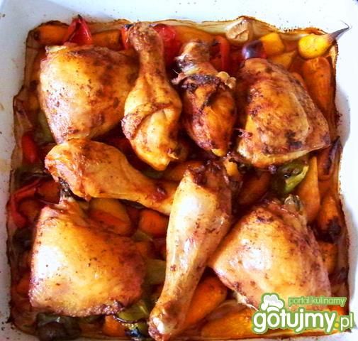 Kurczak na marchewce