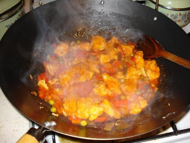 Kurczak na słodko w warzywach Kurczak na słodko w warzywach