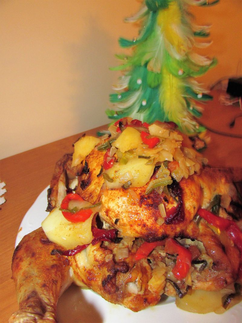 Kurczak na warzywach Kurczak na warzywach