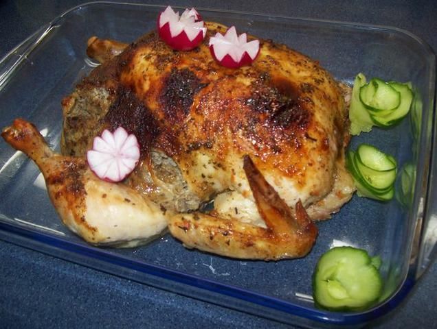 Kurczak nadziewany z suszonymi pomidoram Kurczak nadziewany z suszonymi pomidoram