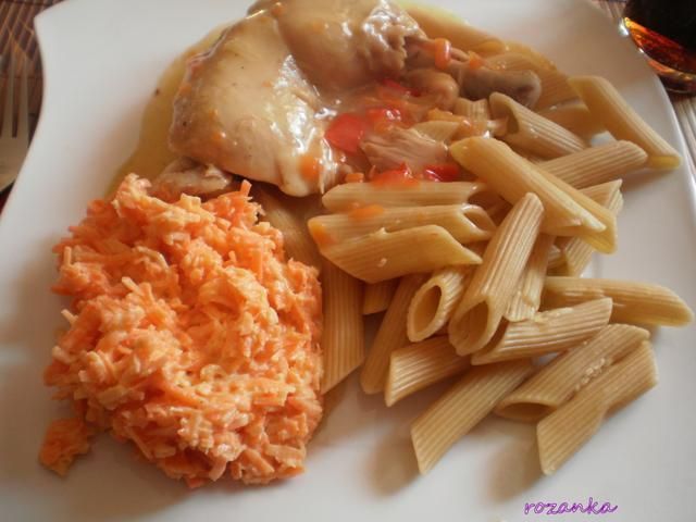 Kurczak paprykowo-marchewkowy