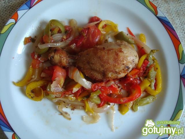 Kurczak peperonata Kurczak peperonata