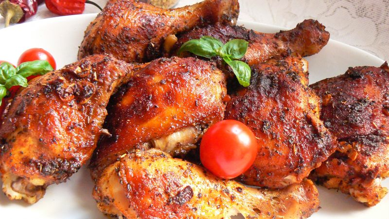 Kurczak pieczony na ostro