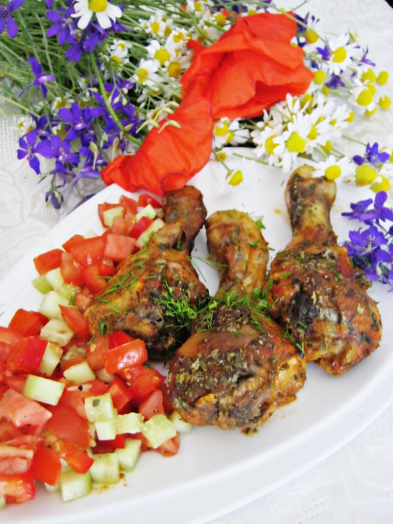 Kurczak pieczony w keczupie