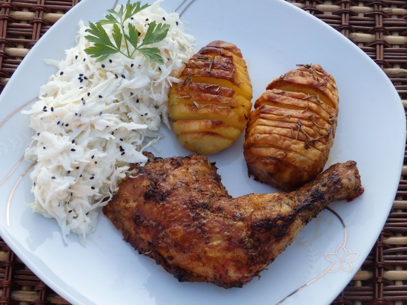 Kurczak pieczony w majonezie 