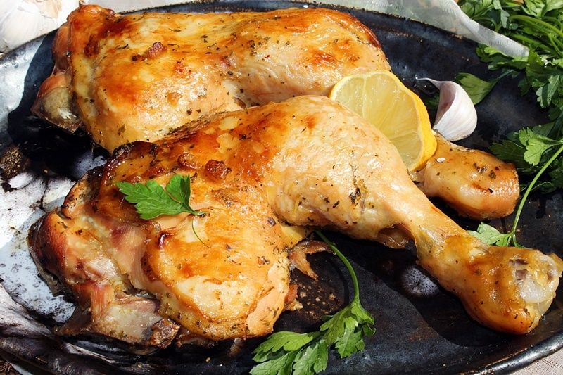 Kurczak pieczony w marynacie z syropem klonowym