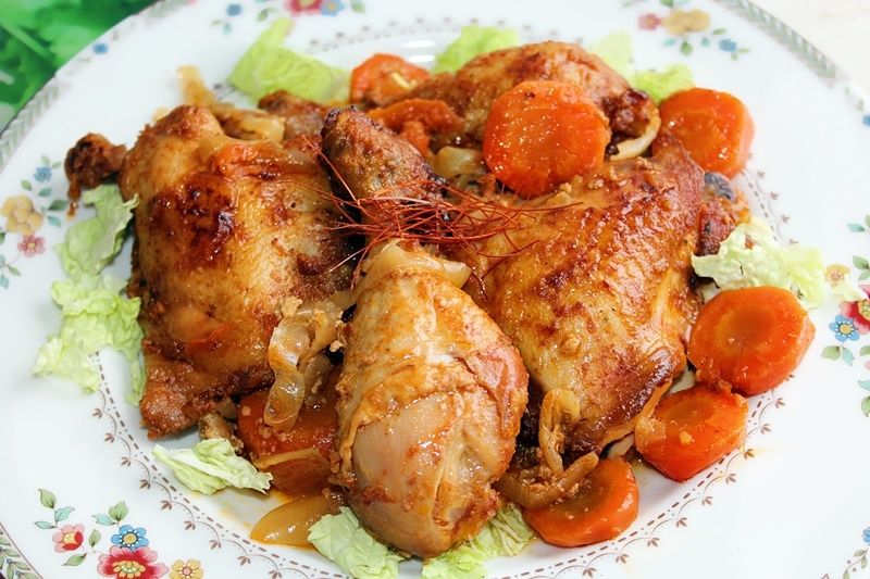 Kurczak pieczony w mleku 