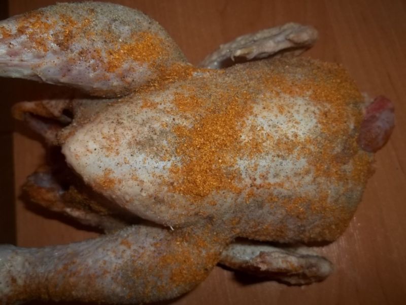 Kurczak pieczony w rękawie z warzywami