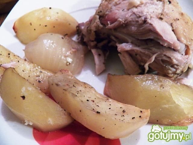 Kurczak pieczony z cytrynami