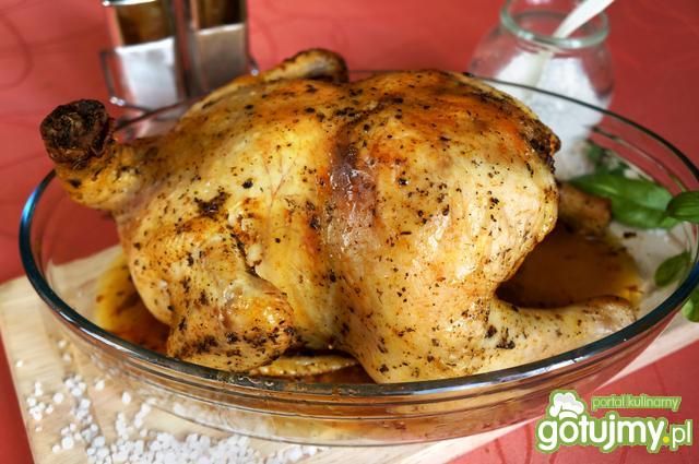 Kurczak pieczony z majerankiem Kurczak pieczony z majerankiem