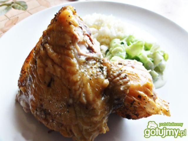 Kurczak pieczony z piwem