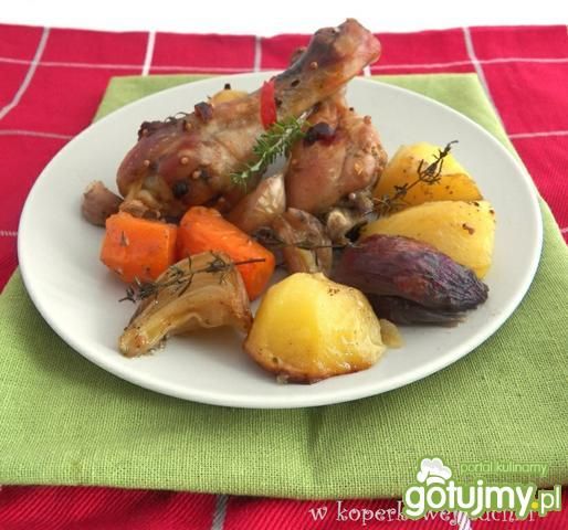 Kurczak pieczony z tymiankiem
