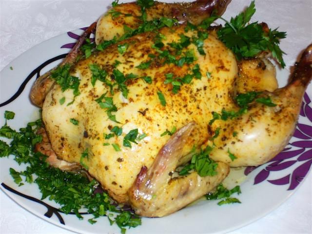 Kurczak pieczony z zalewy Kurczak pieczony z zalewy