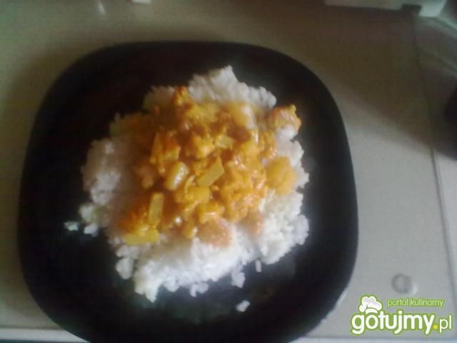 Kurczak po hawajsku Kurczak po hawajsku