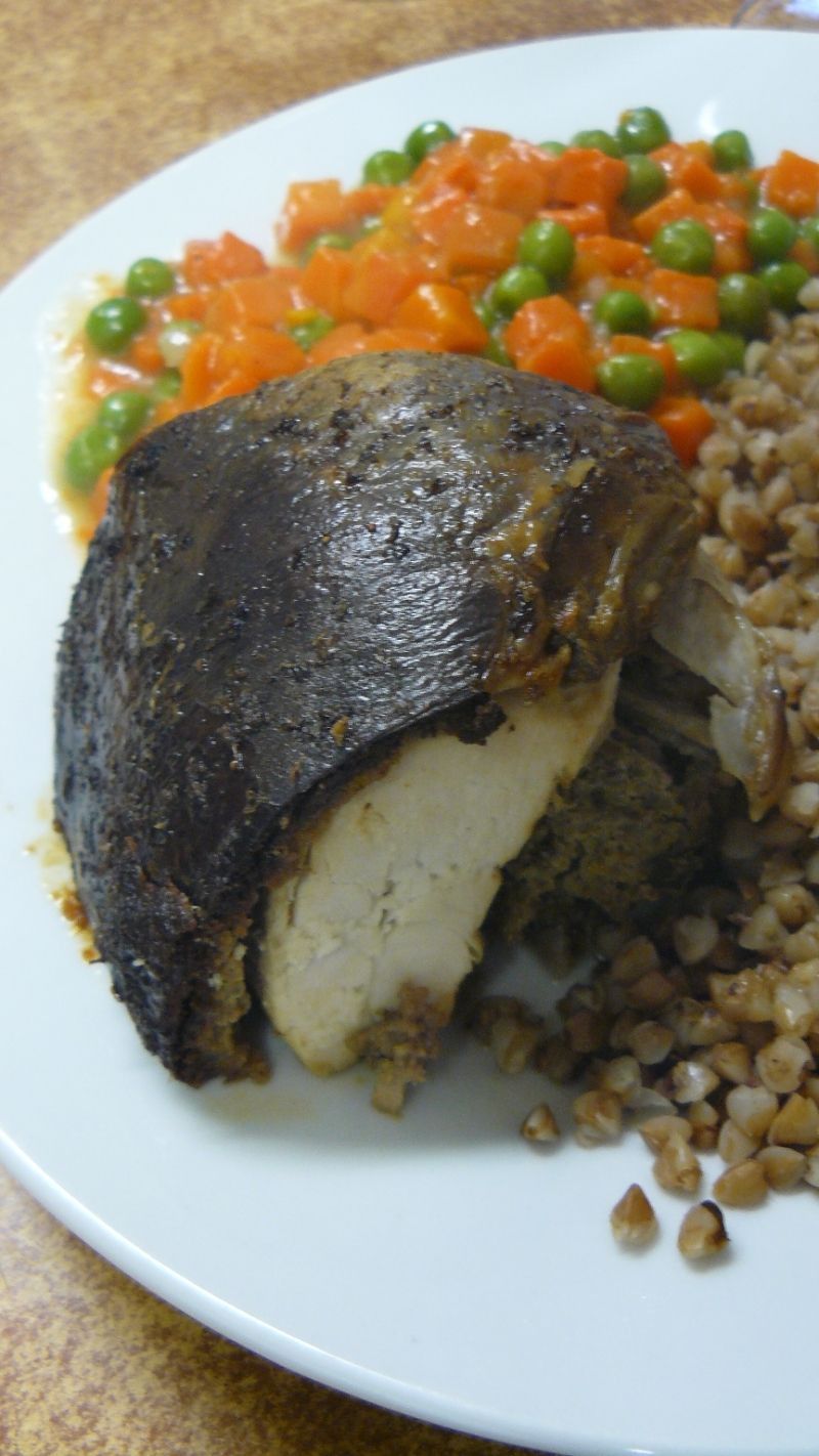 Kurczak po polsku z wiśniowym akcentem