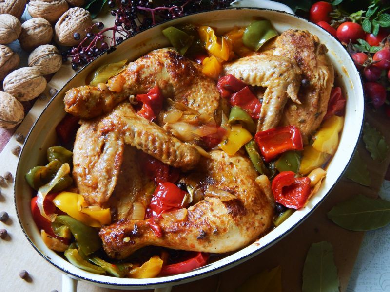 Kurczak po węgiersku  Kurczak po węgiersku