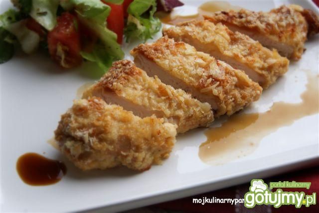 Kurczak teriyaki w panierce panko Kurczak teriyaki w panierce panko