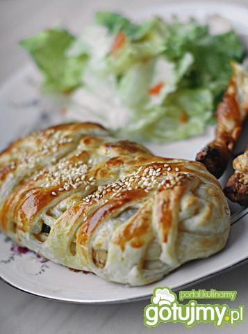 Kurczak w cieście francuskim 