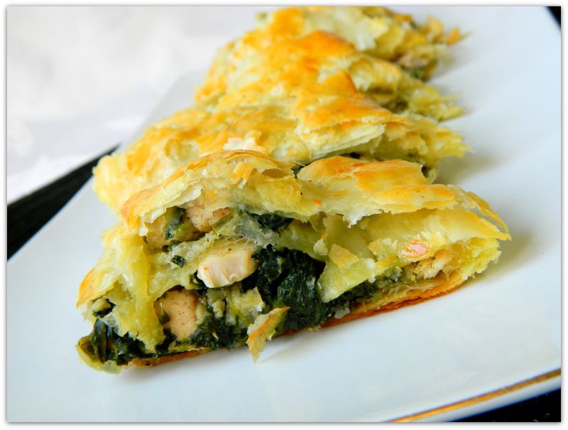 Kurczak w cieście francuskim Kurczak w cieście francuskim