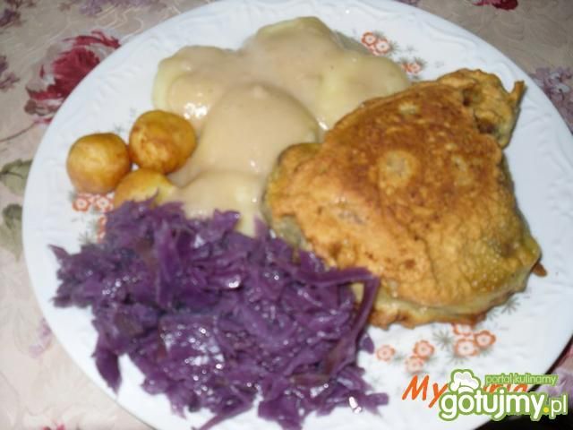 kurczak w ciescie naleśnikowym