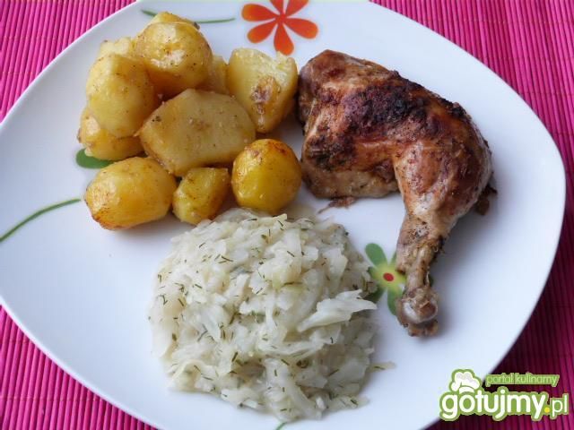 Kurczak w cytrynowo-ziołowej marynacie Kurczak w cytrynowo-ziołowej marynacie