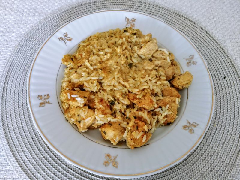 Kurczak w cytrynowym sosie curry Kurczak w cytrynowym sosie curry