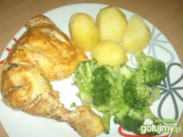 Kurczak w jogurtowej marynacie z imbirem